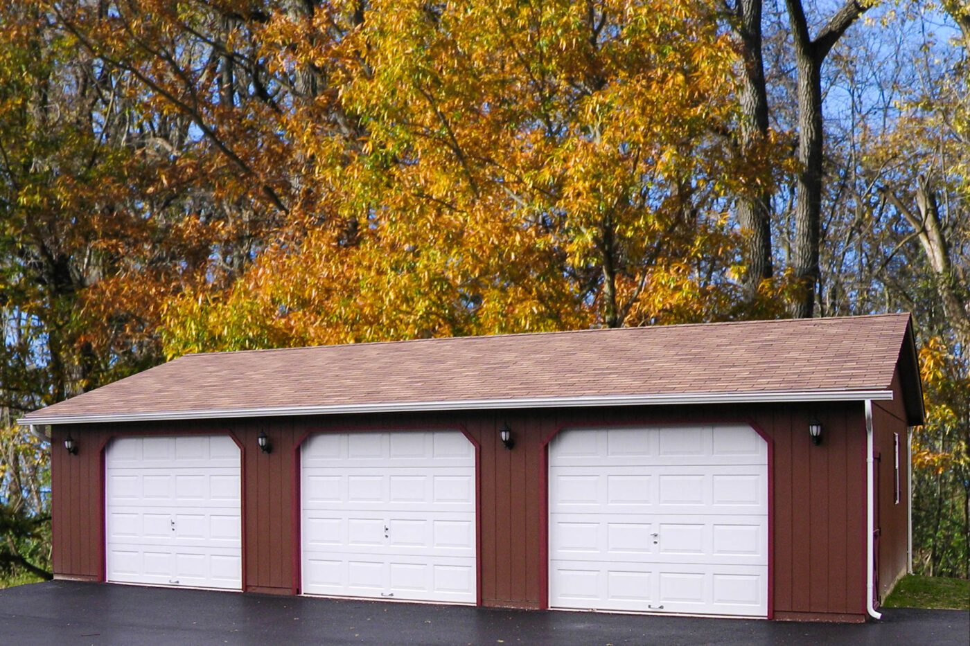 burgundy 3-car garage for sale in Raleigh, NC