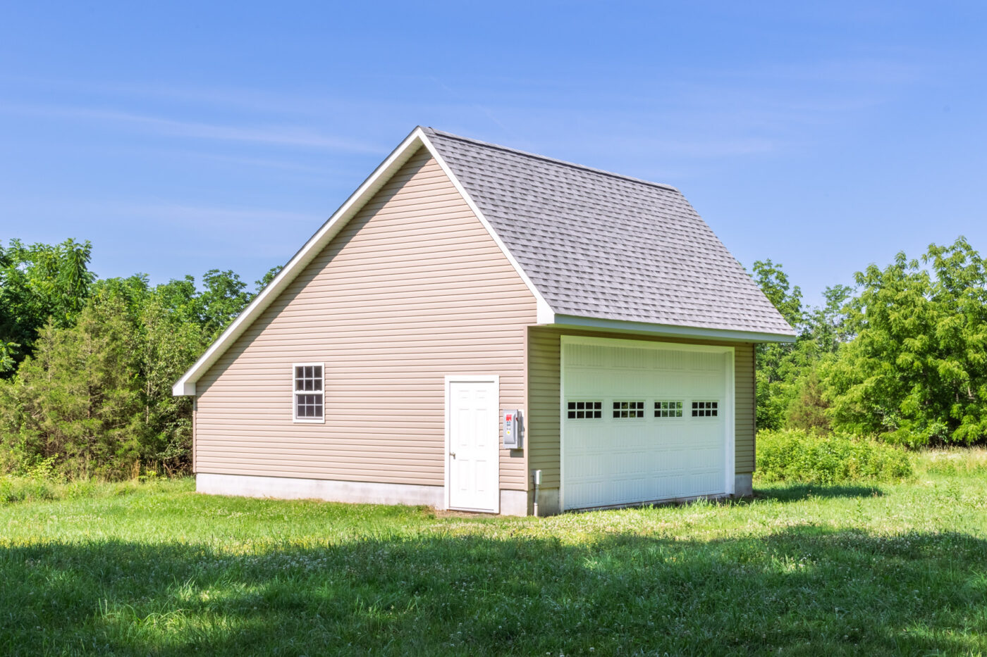 A doublewide garage for sale in WV.
