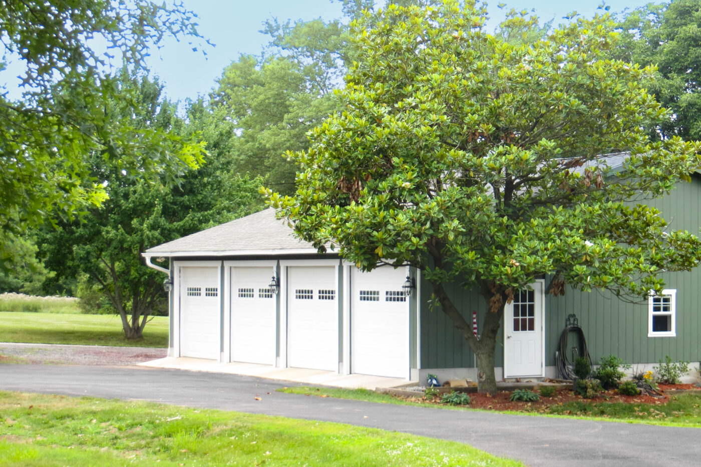 green 4-car garage for sale in Baltimore, MD