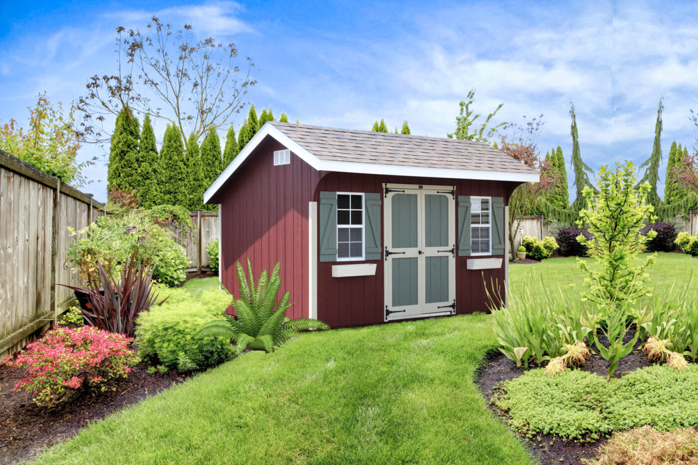 red saltbox shed for sale in Bridgeport, CT