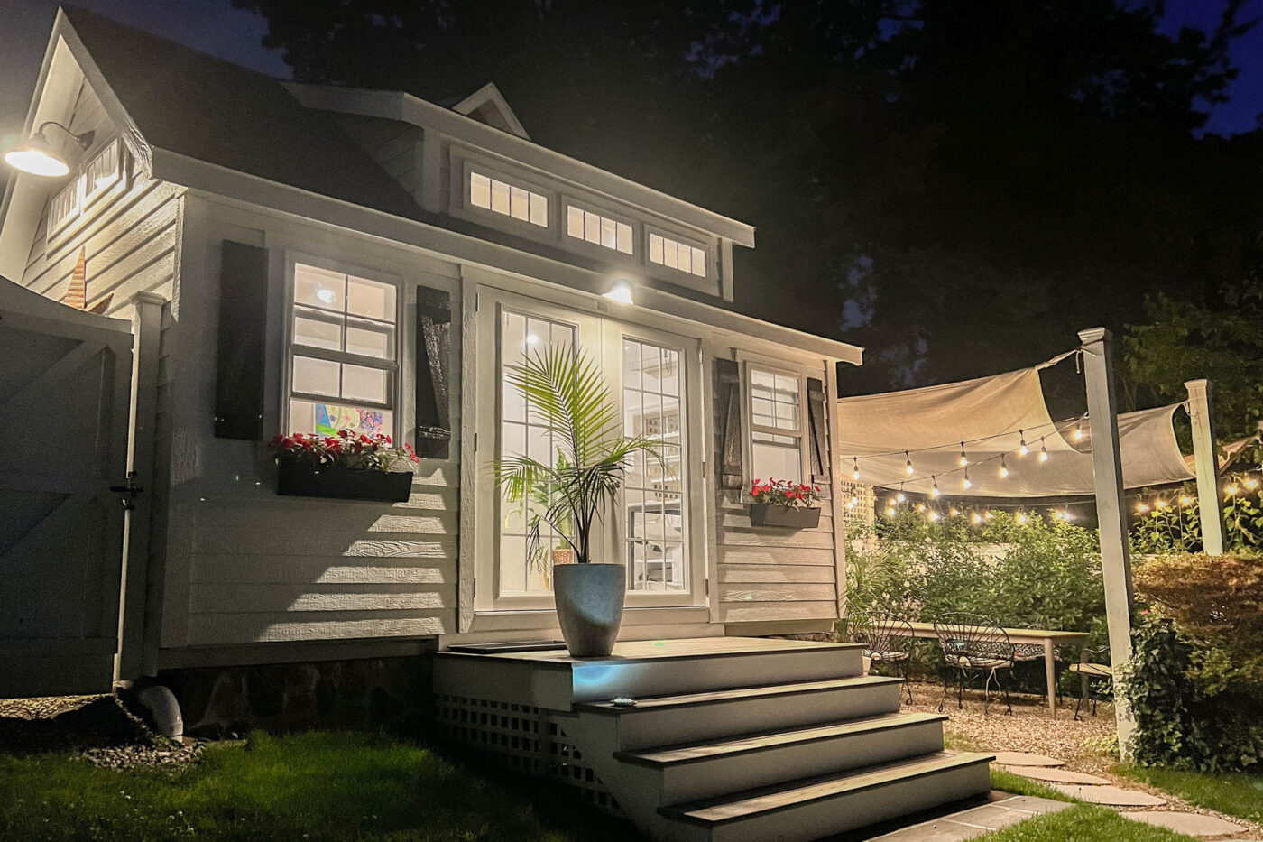 white workshop shed studio for sale in Stamford, CT