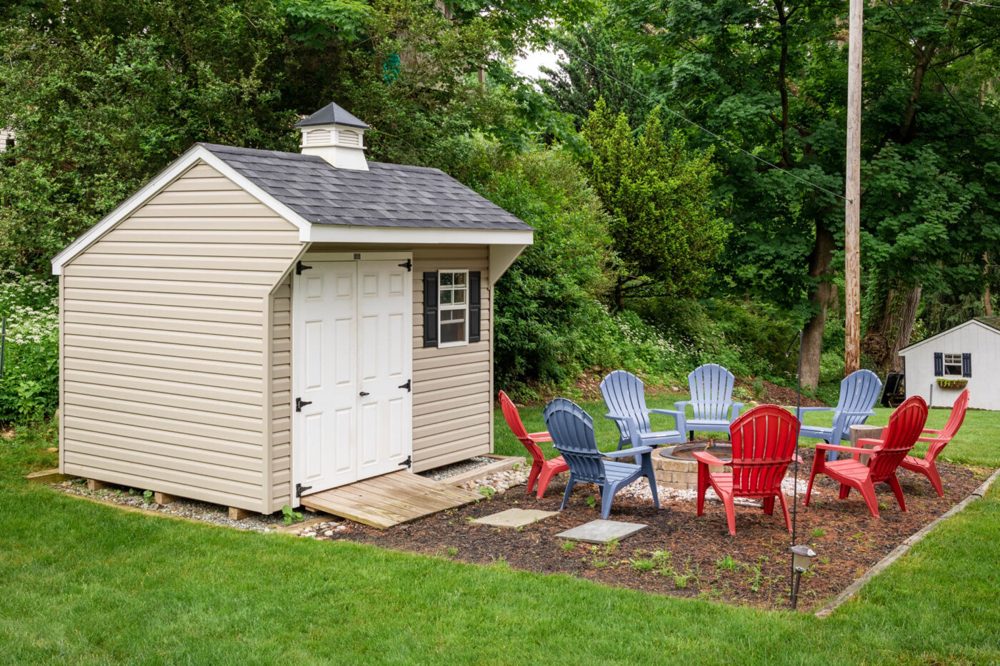 tan saltbox shed for sale in Newark, NJ