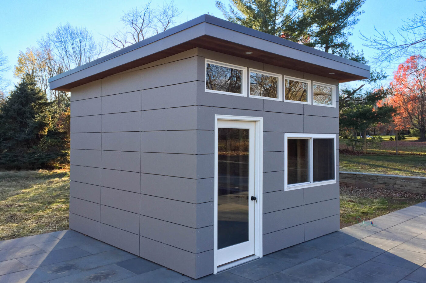 gray modern shed for sale in Newark, NJa