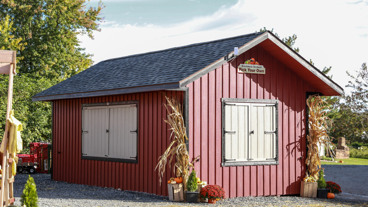 red concession stand shed for sale in PA