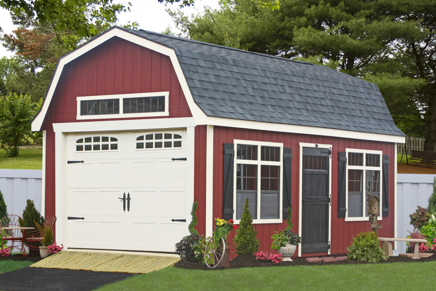 Dutch Barn Garages | Premier Dutch Barn Single-Car Garage