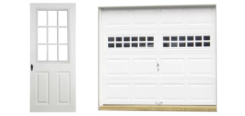 classic vinyl single car garage doors