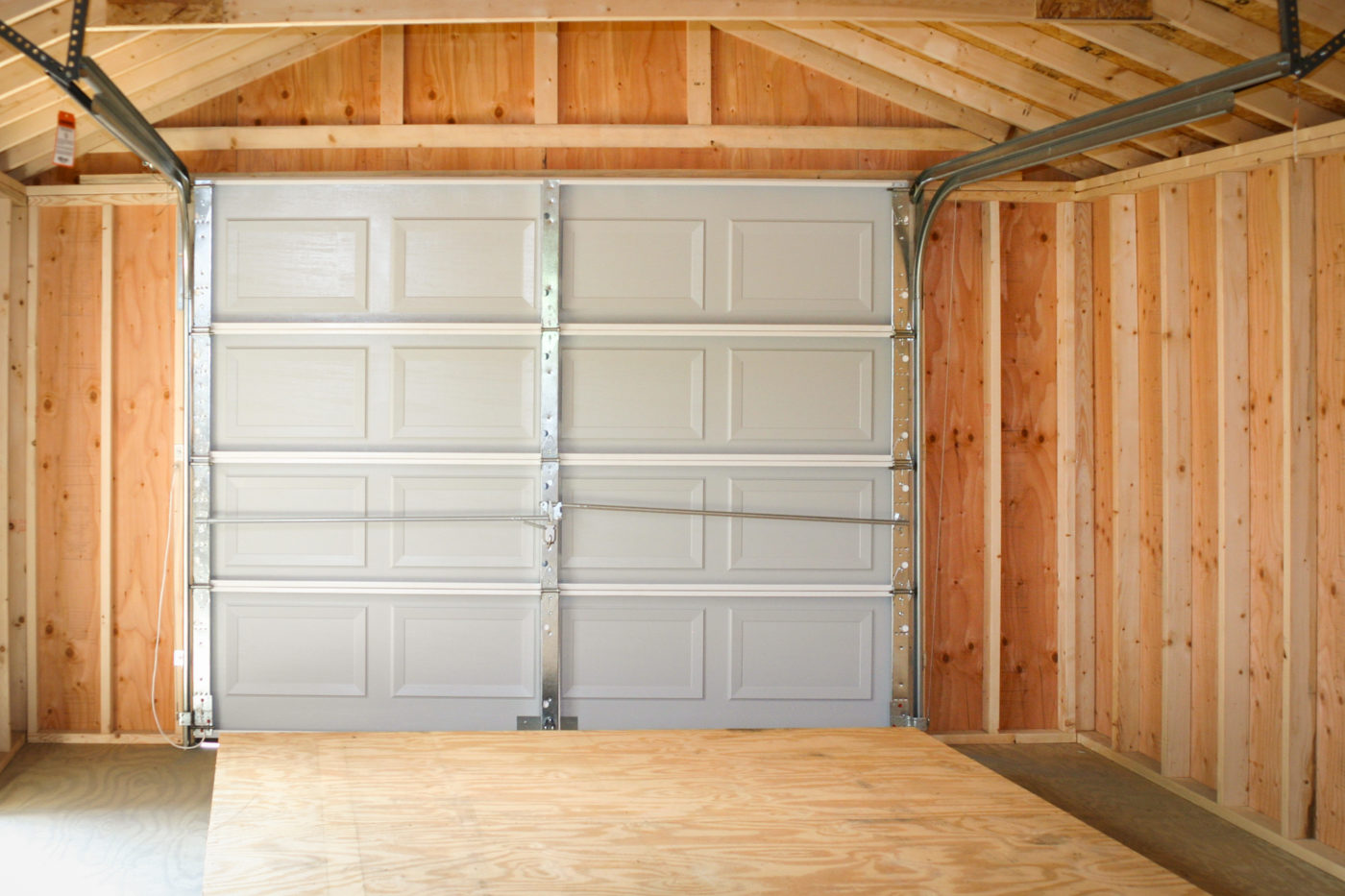 A garage kit interior