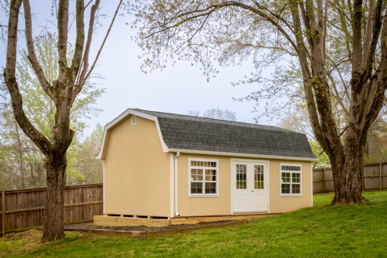 A 14x24 shed in Sykesville, MD