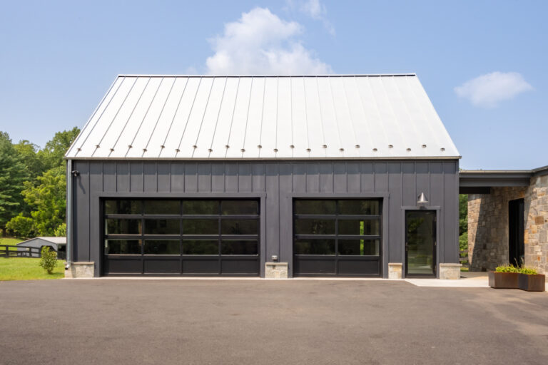 Custom Painted Legacy 2-Story Workshop 2-Car garage with Dormer and overhang in Greenwood, VA