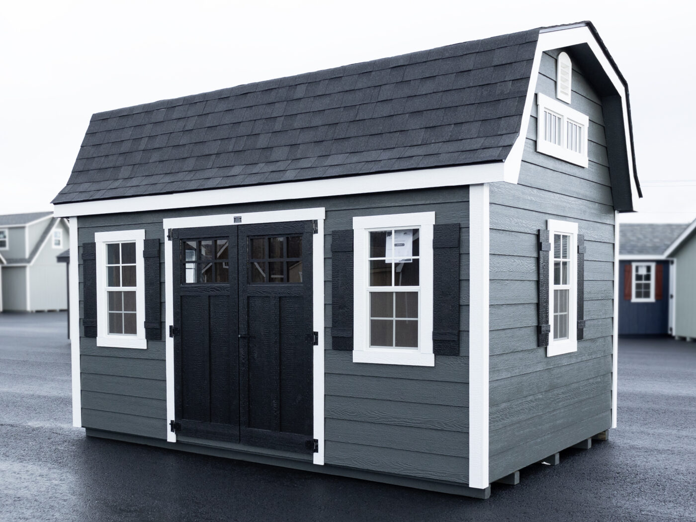 10x14 Premier Shed Dutch Barn | Sheds Unlimited