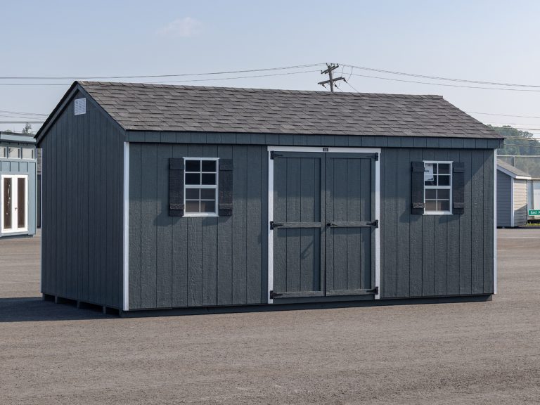 10x18 Standard Shed Workshop