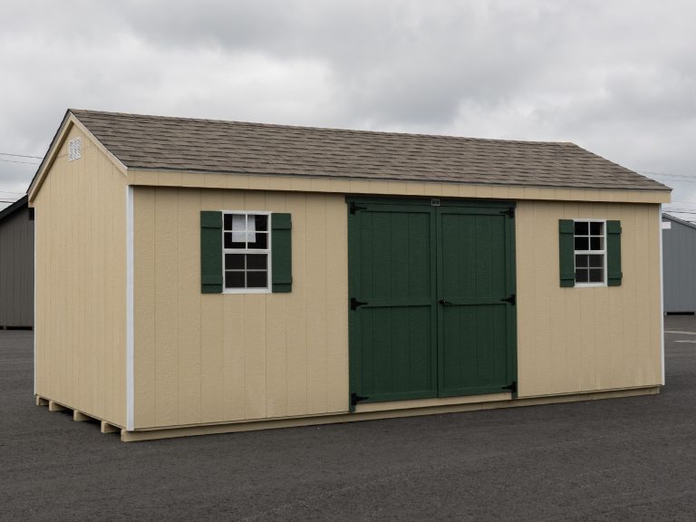 10x20 Standard Shed Workshop