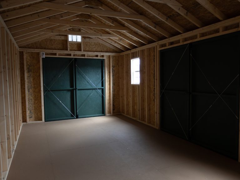 10x20 Standard Shed Workshop