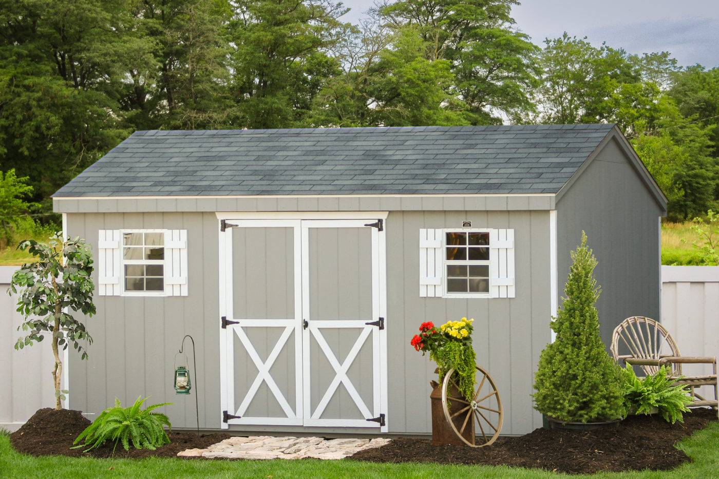 A Standard shed from Sheds Unlimited