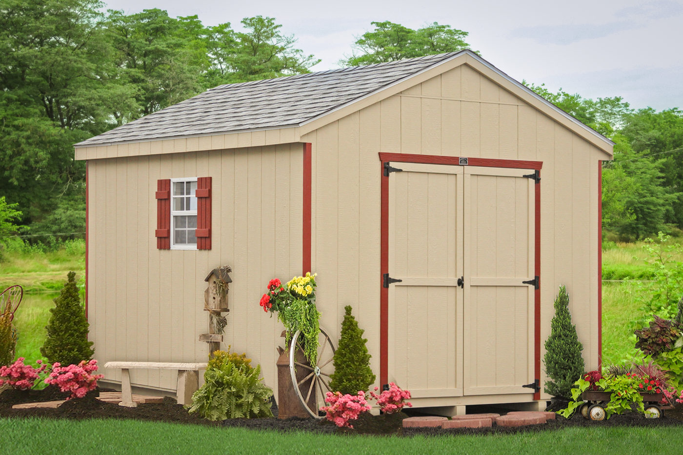 A workshop shed from Sheds Unlimited