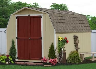 amish sheds and barns in de