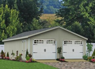 prefabricated car garages