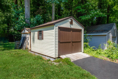 an Ivory Standard Workshop Shed in Annapolis, MD