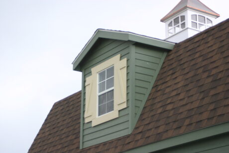 dormer on a two story shed in pa
