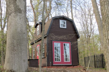 two story studio shed in nj