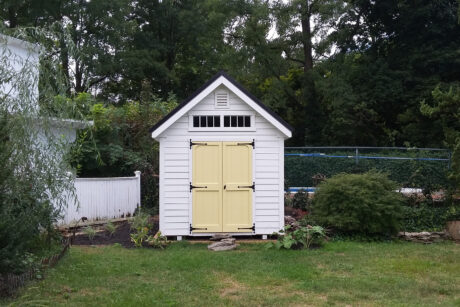 1312 storage shed with metal roof