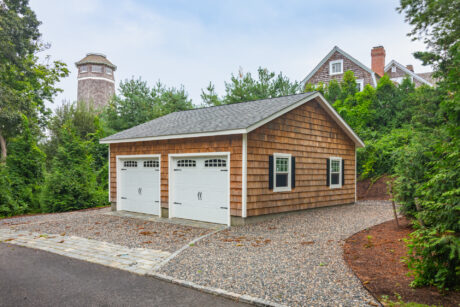 A 24x24 Single-Story 2-Car Garage in Osterville, MA