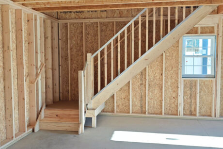 2 car 2 Story Prefab Legacy Workshop Garage Ronks Gray 5 1 460x307 f50 50