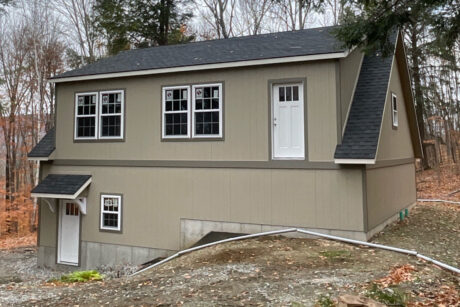 2 car 2 Story Legacy Prefab Workshop Clay 3 460x307 f50 50