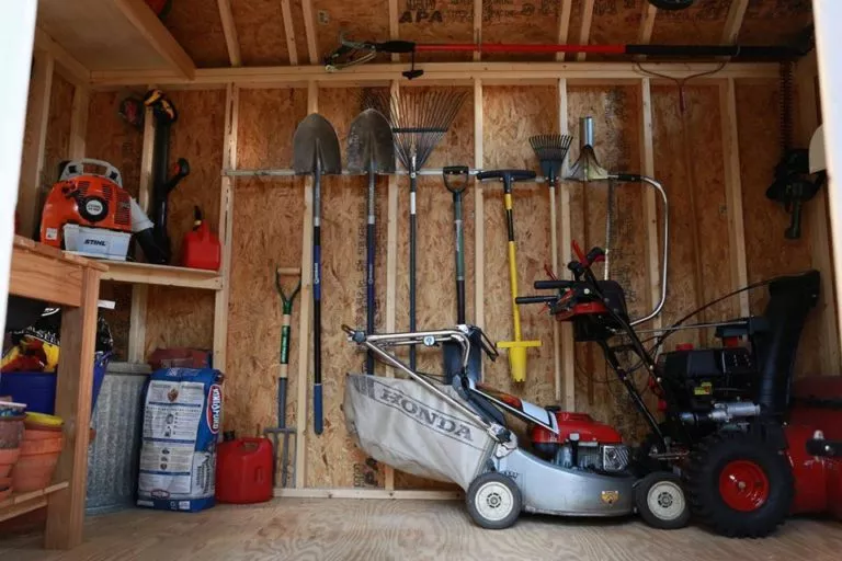 the shed storage tools
