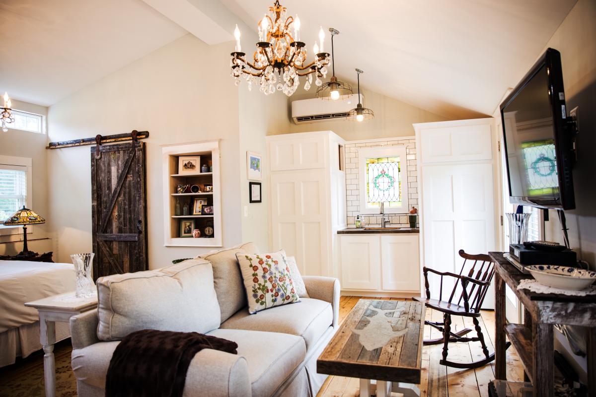 garage with living quarters