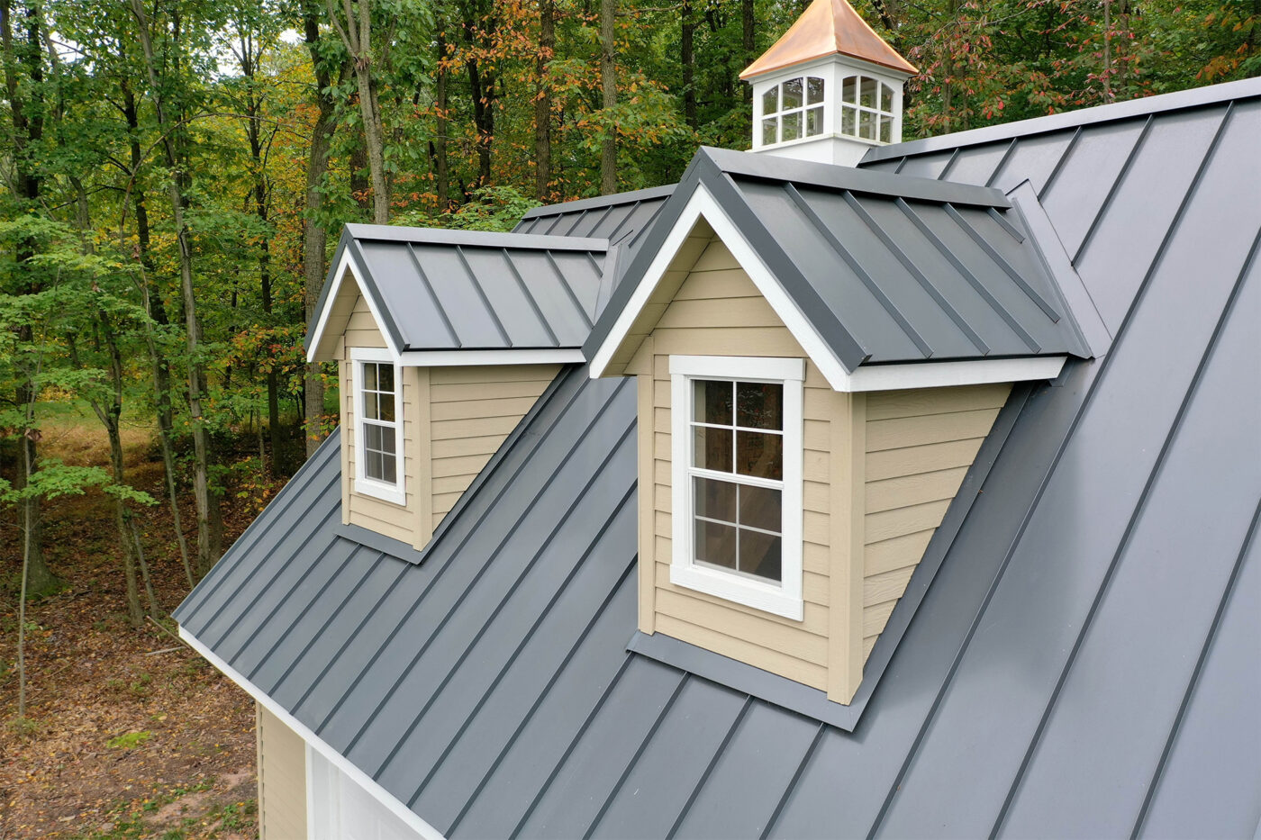 dormer on prefab garage