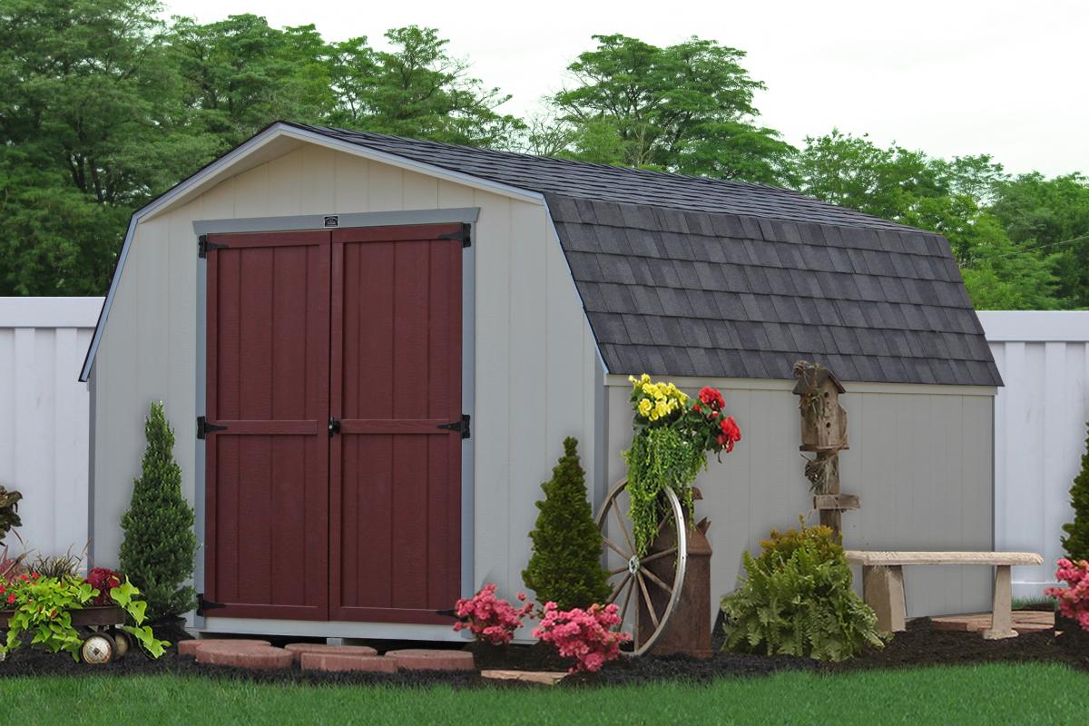 12x16 storage shed wooden shed 1