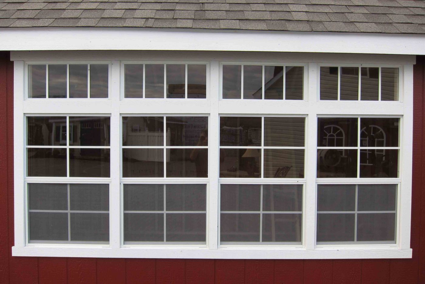 large window pa garage builder
