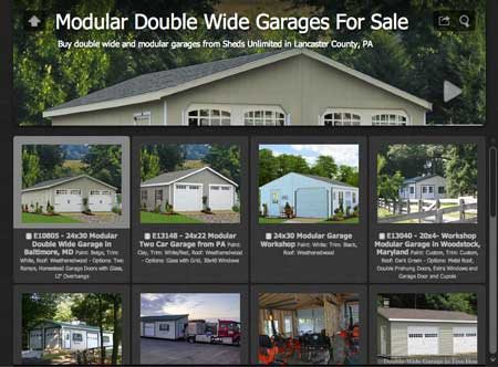 100s of Inspiring Garage Design Ideas 2 modular garages photo gallery 0