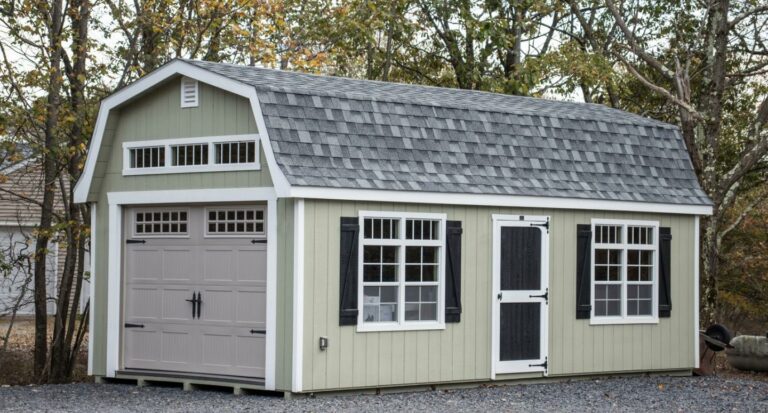 12x20 portable garage barn shed