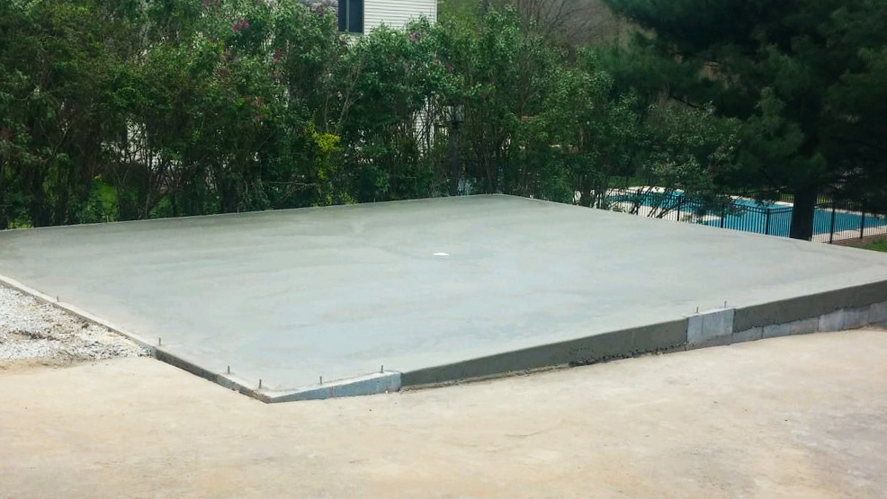 22x26 beton különálló garázs Alapítvány