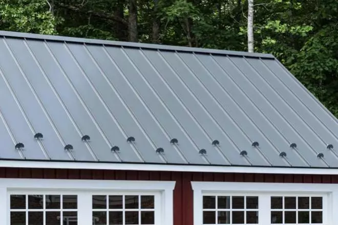 standing seam metal for detached garages