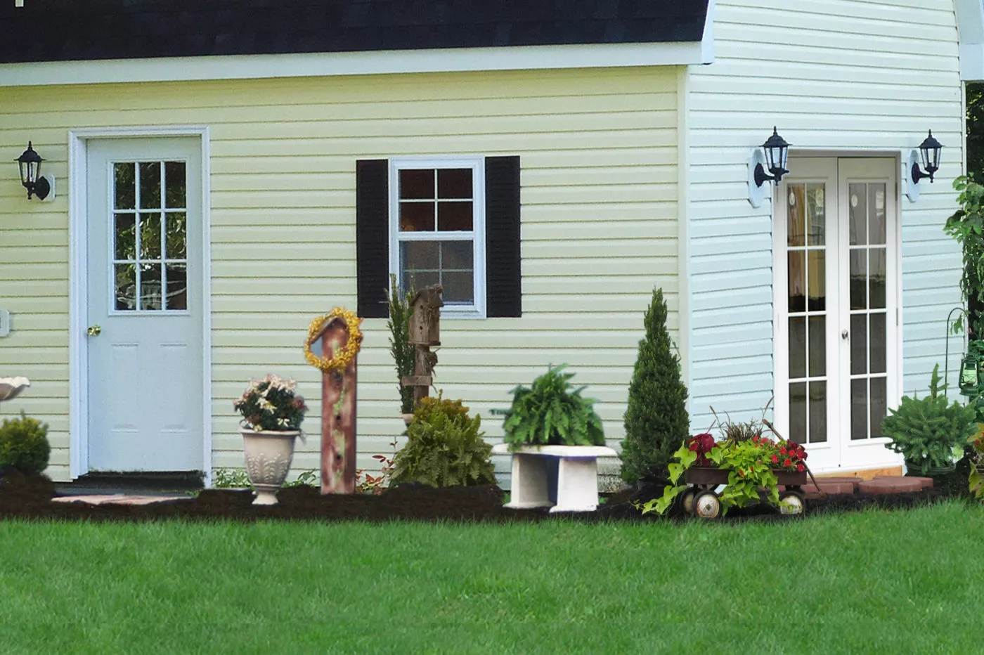 two story shed with apartment