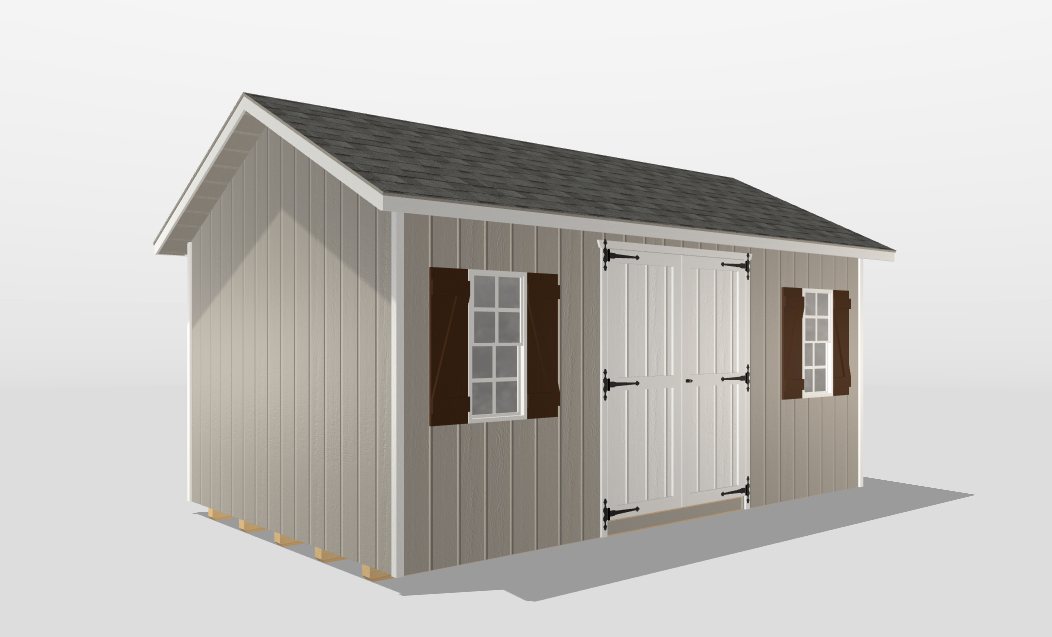 3d small storage sheds builder