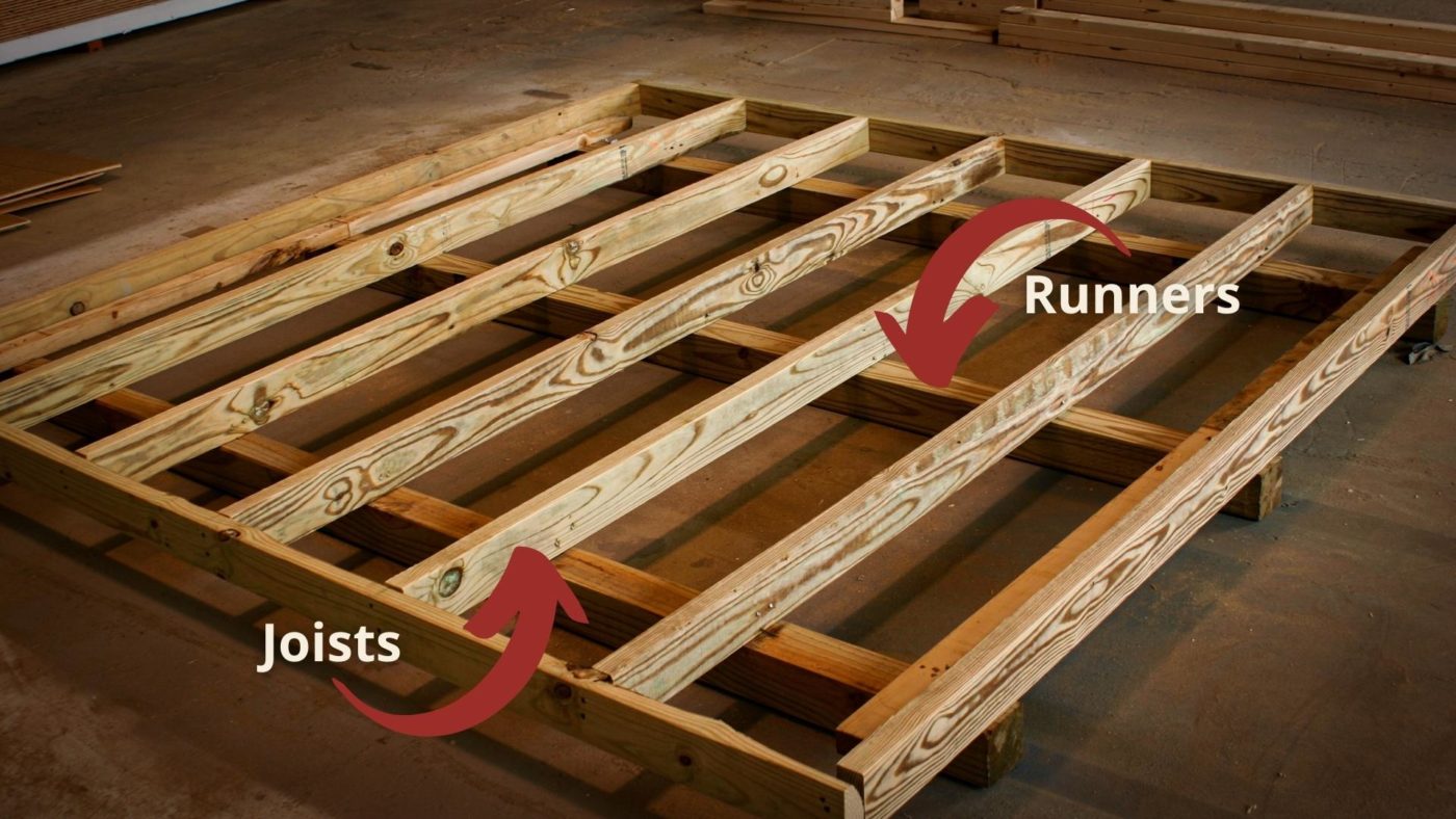 joists and runners