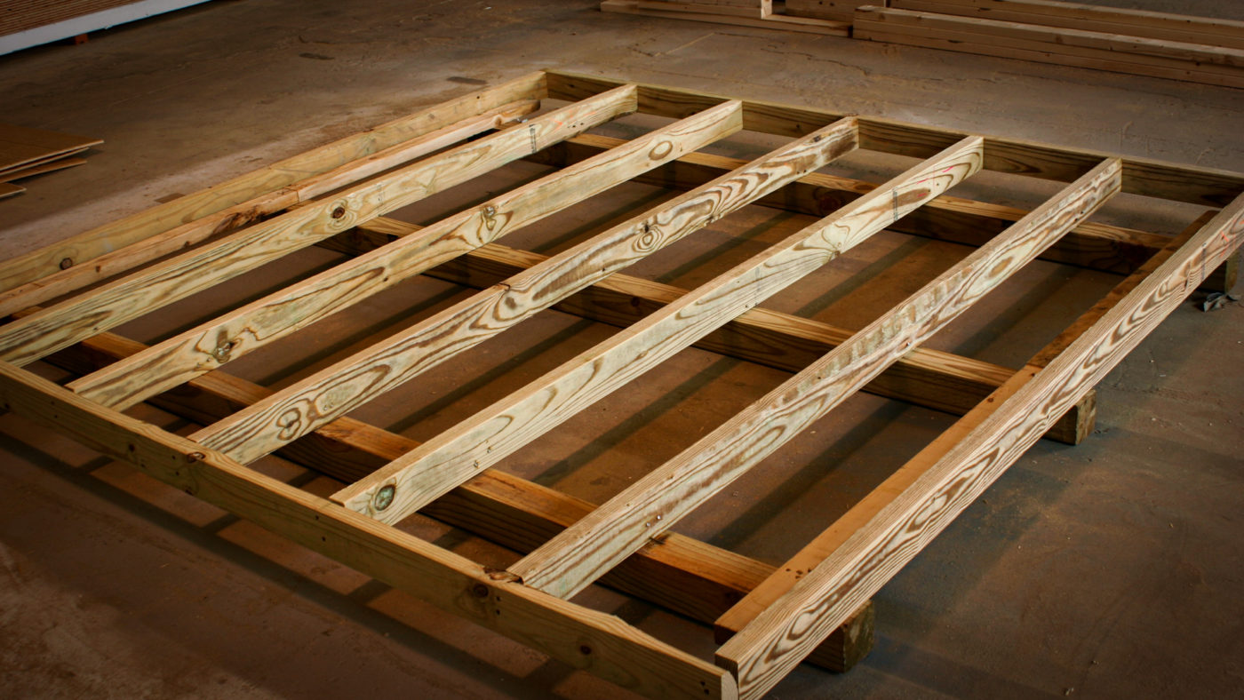 shed floor framing 2