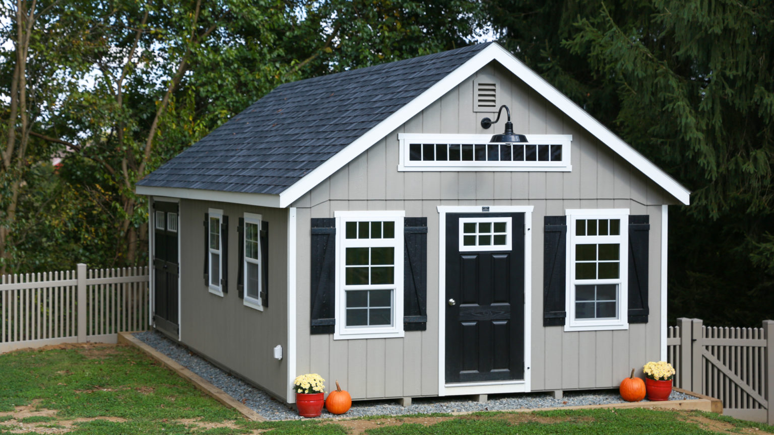 Sheds with Electricity Info, Examples, and Options