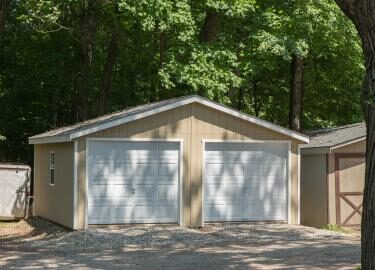 modular instant garage for two cars