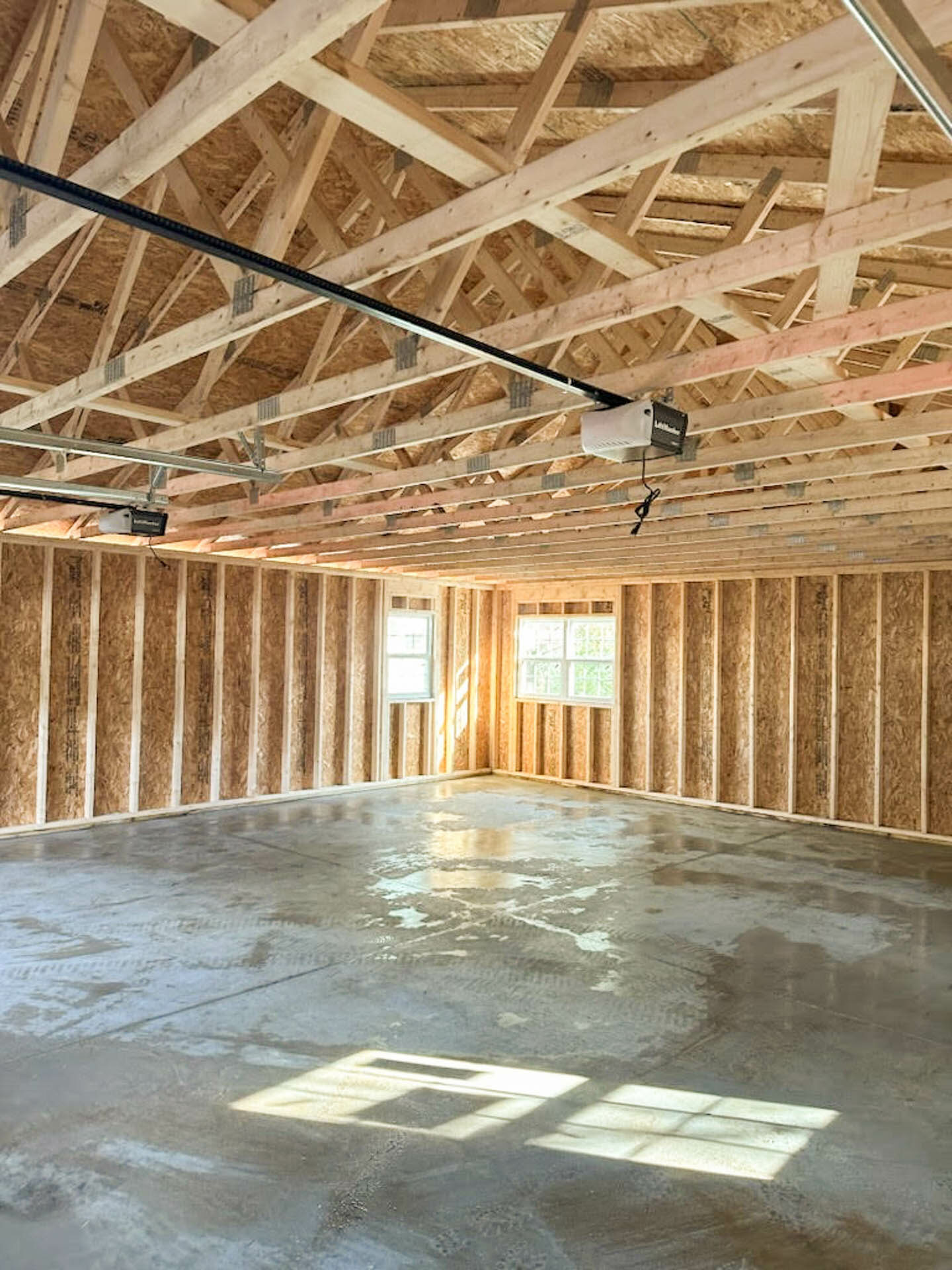 28x30 Single-Story Workshop 2-Car garage in Glen Valley, VA | Sheds ...