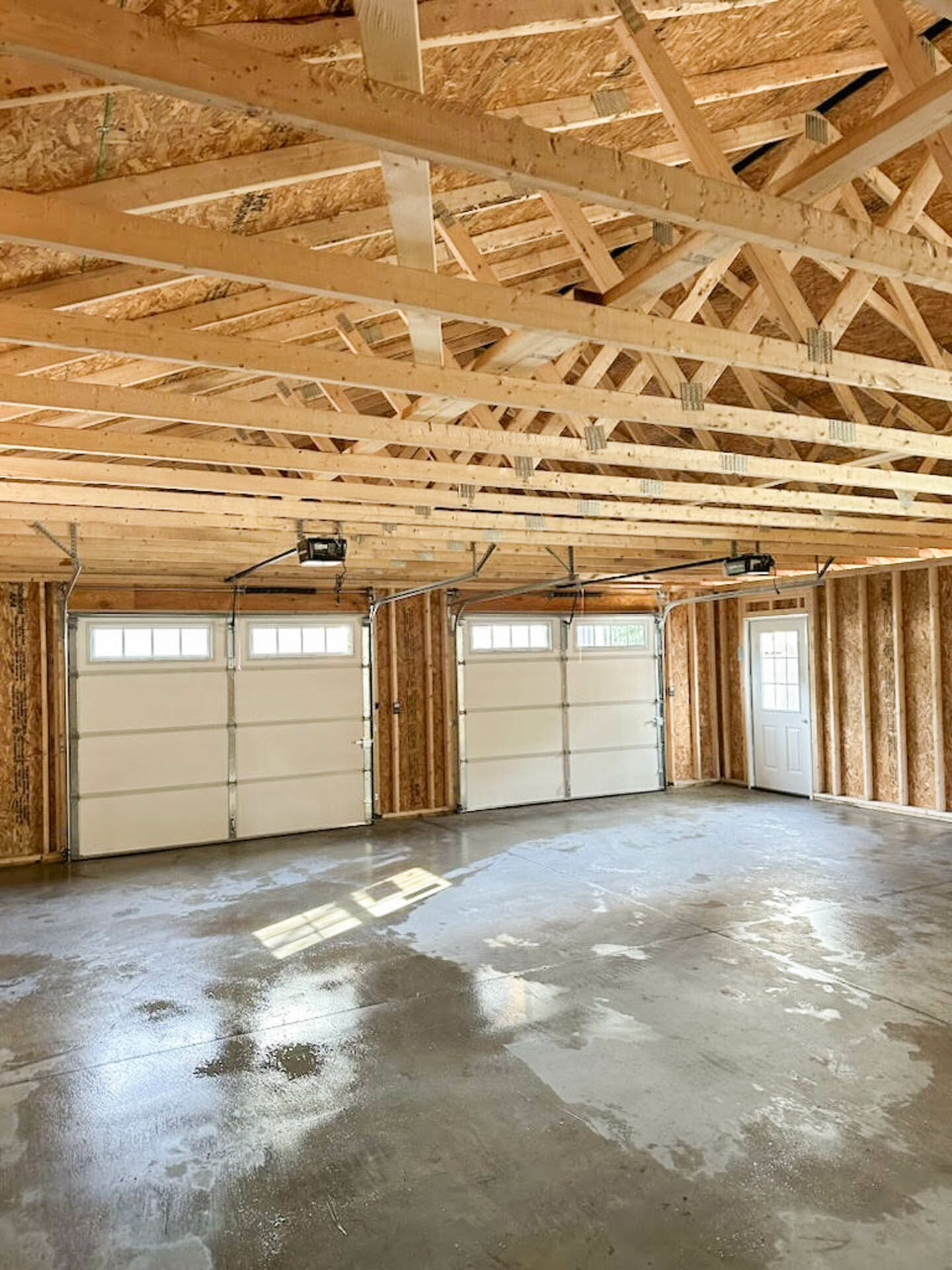 28x30 Single-Story Workshop 2-Car garage in Glen Valley, VA | Sheds ...