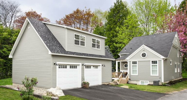 Legacy 2-Story Workshop Two-Car Garage 1 prefab two story garage ny nj