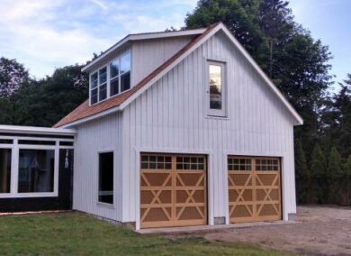 Legacy 2-Story Workshop Two-Car Garage 6 two story garage de