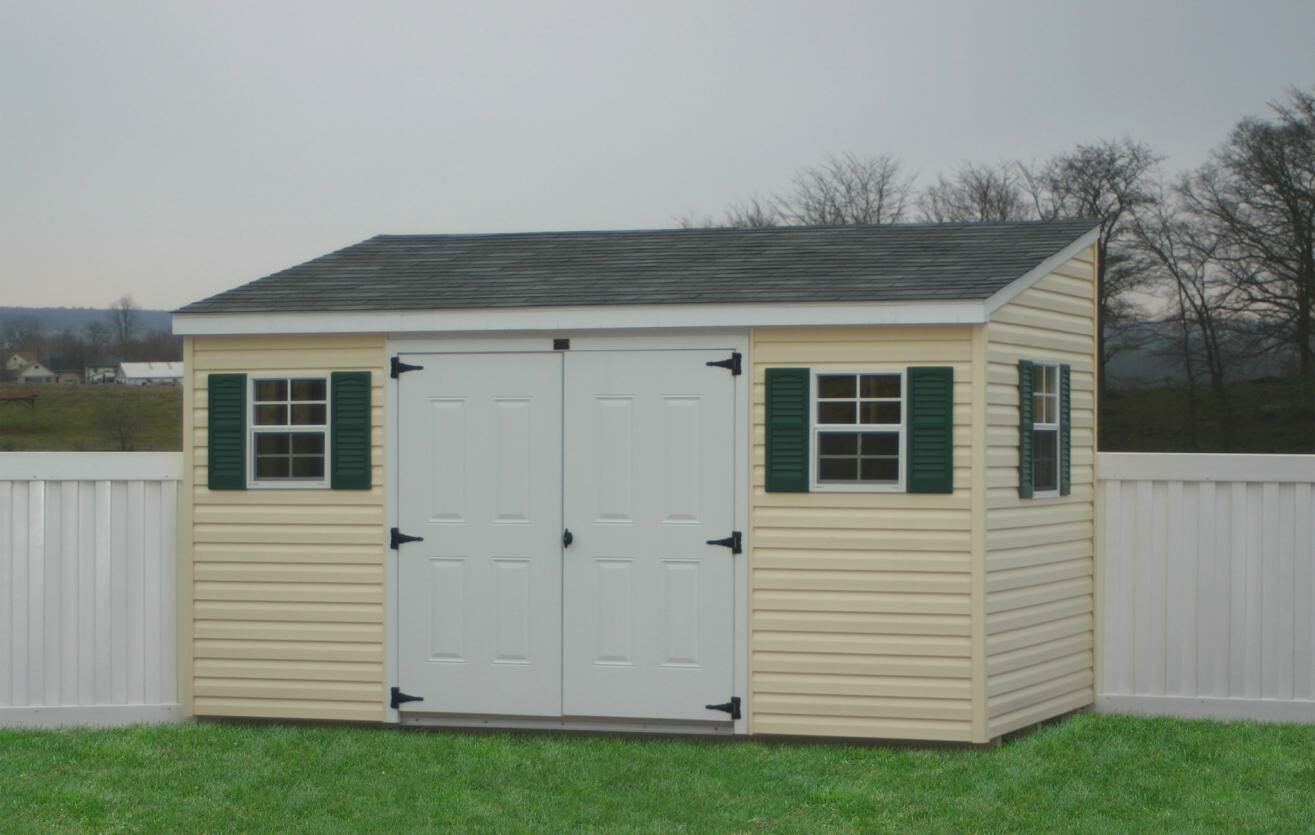 cheap lean to sheds