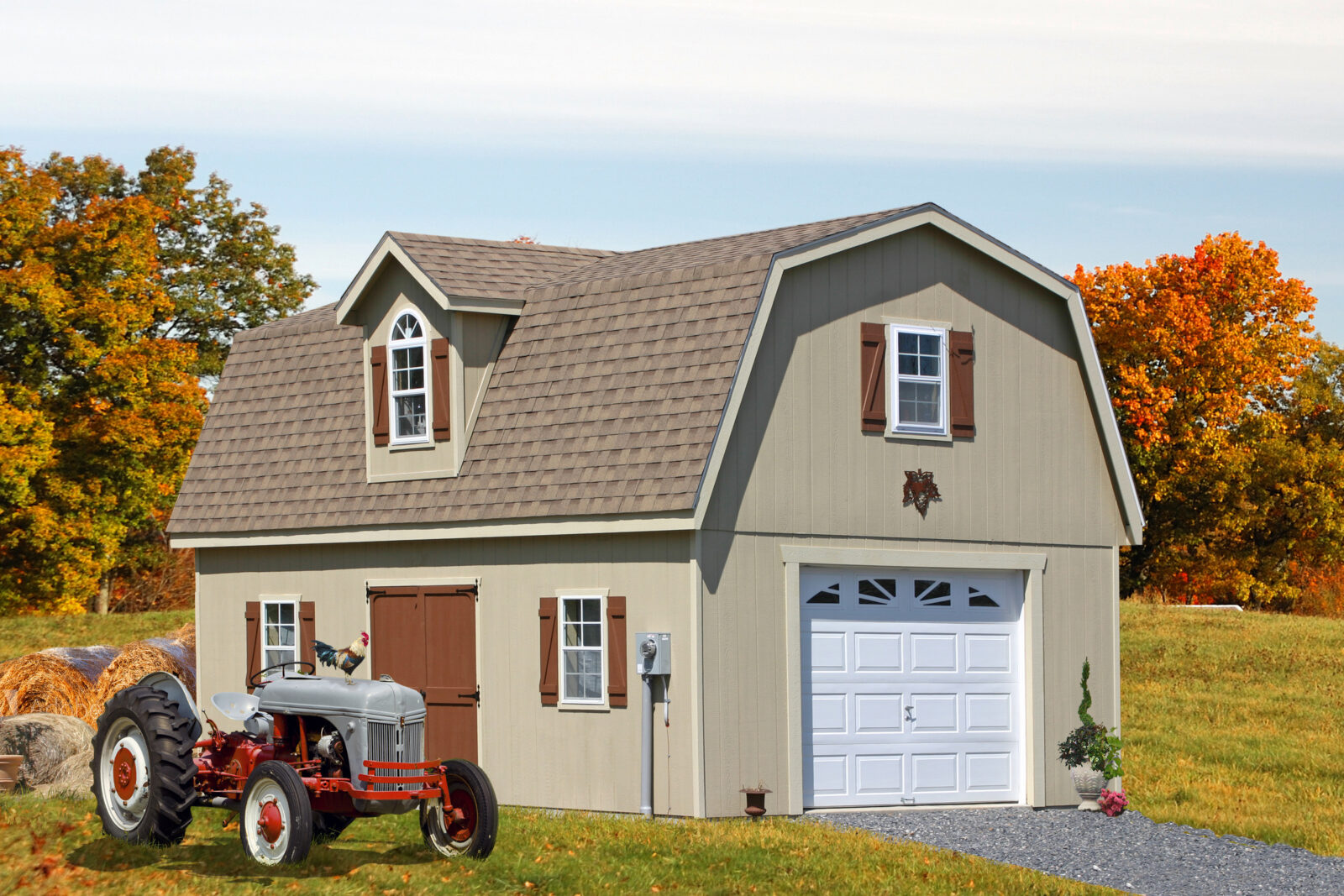 Legacy Two Story Garages 3 second floor two story garages