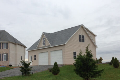 buy 2 car garage with attic in pa